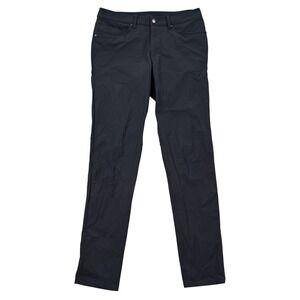 Lululemon Men 32x32 Pants ABC Commuter Casual Travel Lightweight Black Trousers
